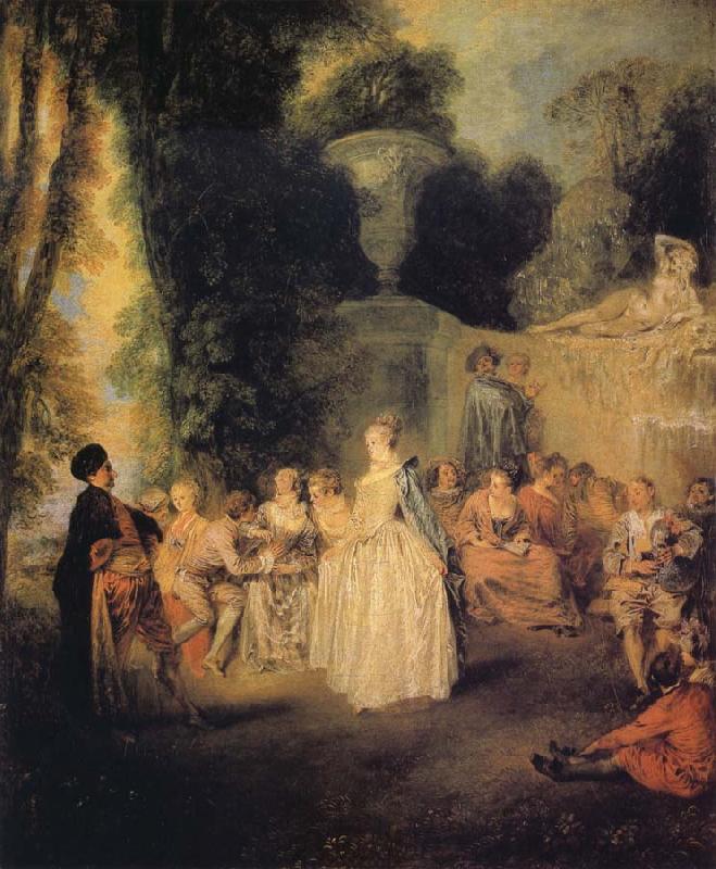 Jean-Antoine Watteau Fetes Venetiennes